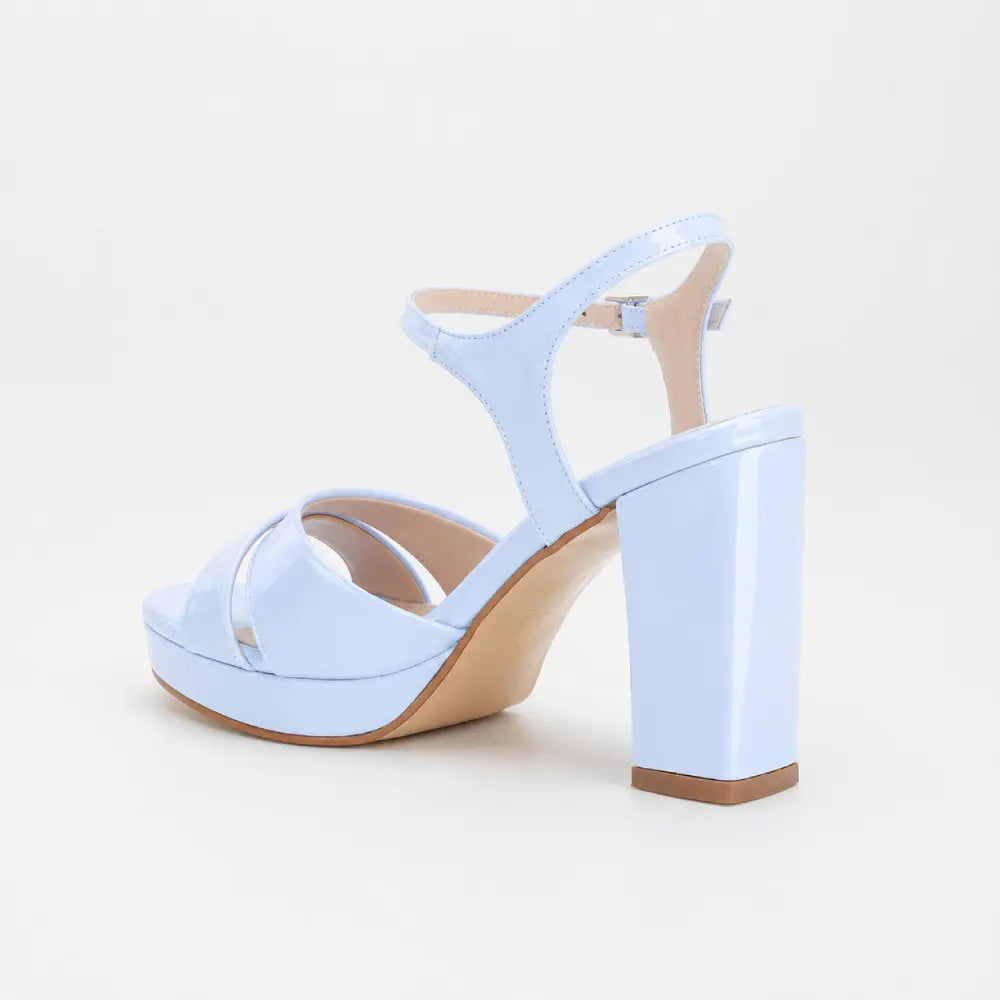 Bebe Mavi Platform Abiye Sandalet RA-063