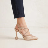 Nude Strappy Heels MT-05