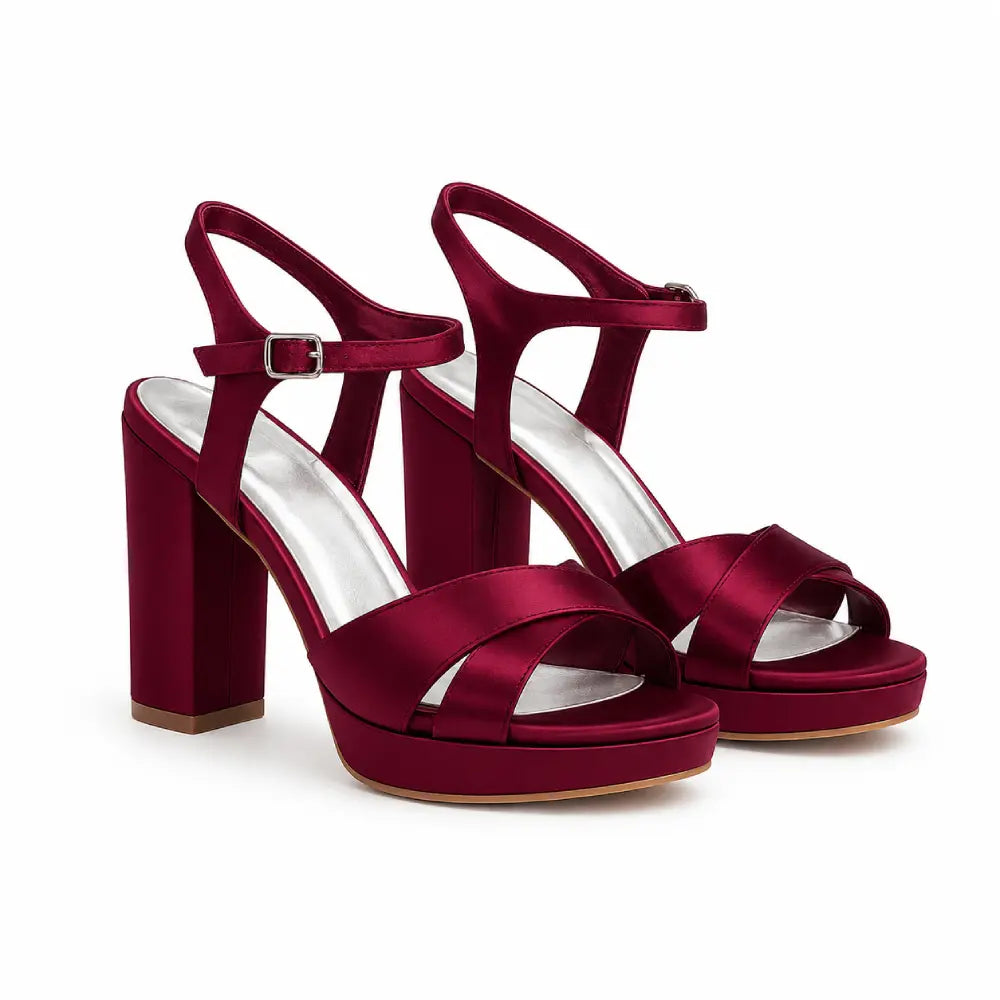 Bordo Platform Abiye Sandalet RA-063