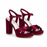 Bordo Platform Abiye Sandalet RA-063