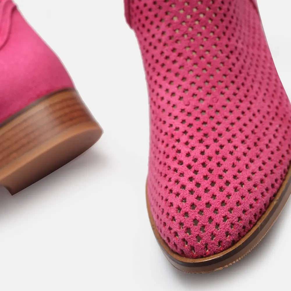 Fuchsia Summer Cowboy Boots RA-8010