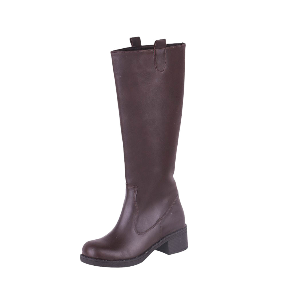 Kahverengi Düz Çizme TU-017