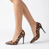 Leopard Snake Print Stiletto Heel Shoes and Bags RC-021