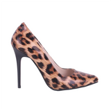 Leopar Stiletto Topuklu Ayakkabı MA-021