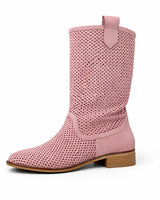 Pembe Kadın Kovboy Çizme RA-8011