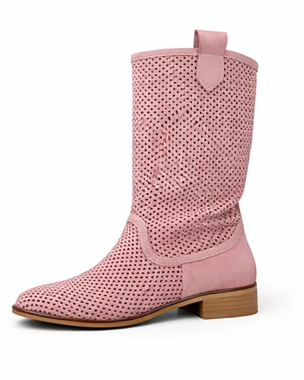 Pembe Kadın Kovboy Çizme RA-8011
