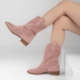 Pink Summer Cowboy Boots RA-8010