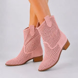 Pink Summer Cowboy Boots RA-8010