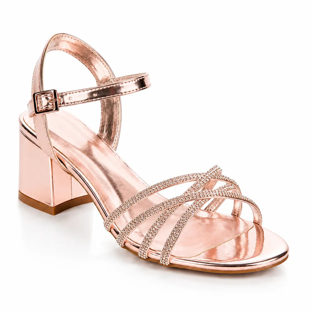 Rose Low Heel Dress Shoes MA-043