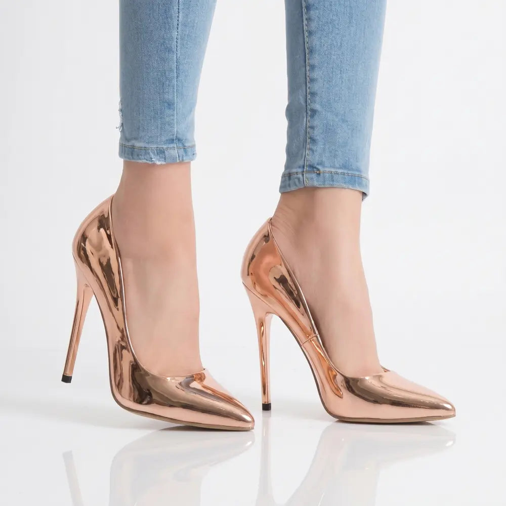 Rose Stiletto Topuklu Ayakkabı MA-021