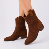 Brown Summer Cowboy Boots RA-8010