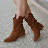 Brown Summer Cowboy Boots RA-8010