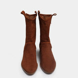 Brown Summer Cowboy Boots RA-8010